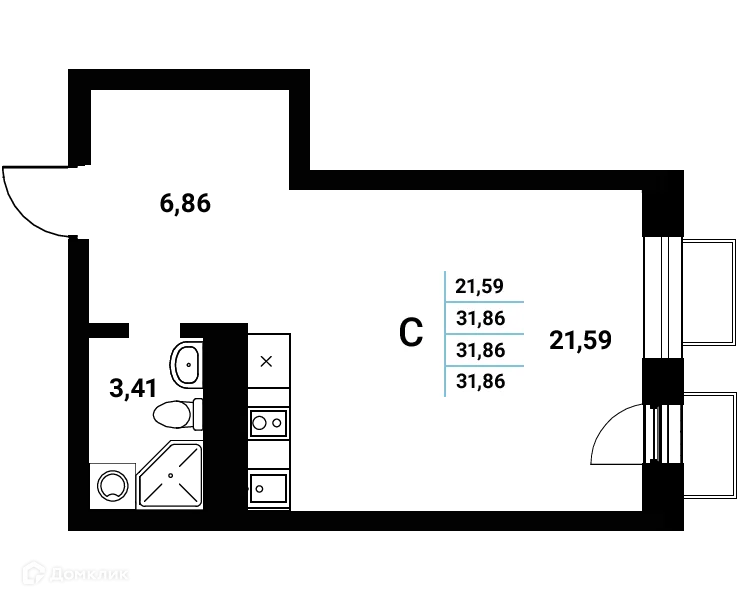 Фото квартиры в ЖК Z-town (Зет-таун)