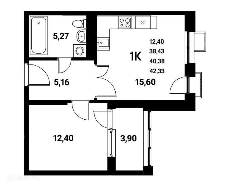 Фото квартиры в ЖК Z-town (Зет-таун)