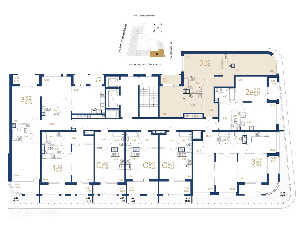 Фото квартиры в ЖК Жилой дом по ул. Фридриха Энгельса