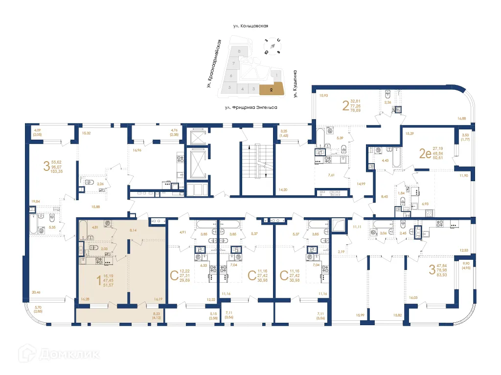 Фото квартиры в ЖК Жилой дом по ул. Фридриха Энгельса