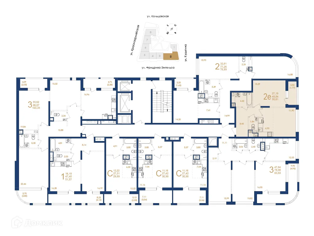 Фото квартиры в ЖК Жилой дом по ул. Фридриха Энгельса