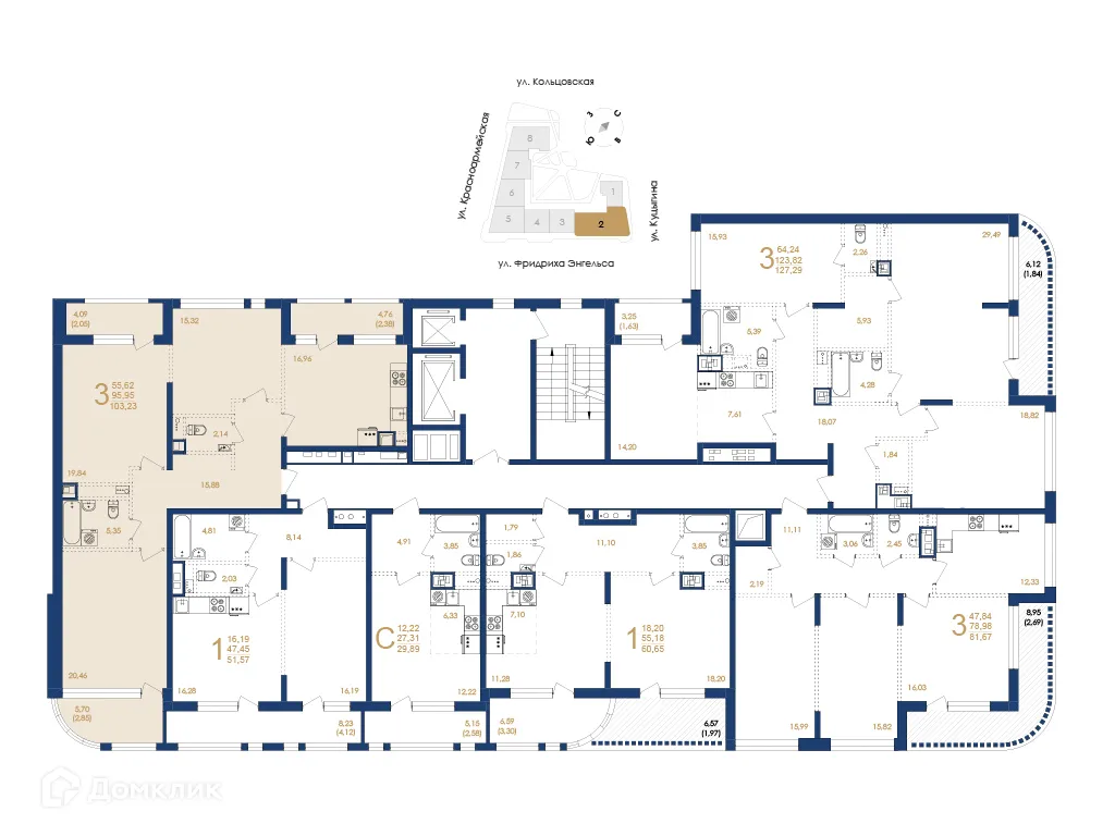 Фото квартиры в ЖК Жилой дом по ул. Фридриха Энгельса