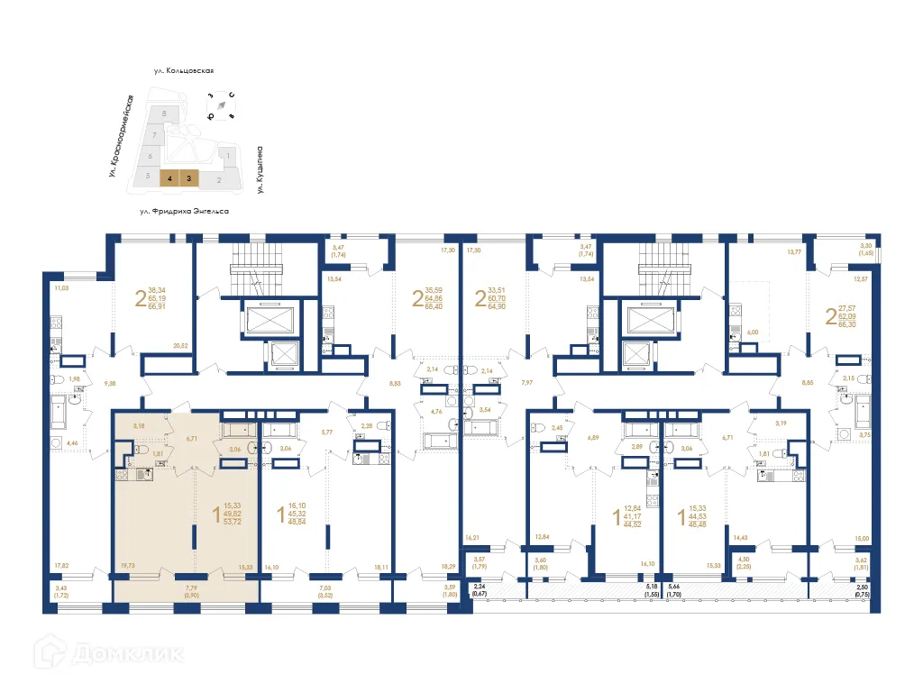 Фото квартиры в ЖК Жилой дом по ул. Фридриха Энгельса