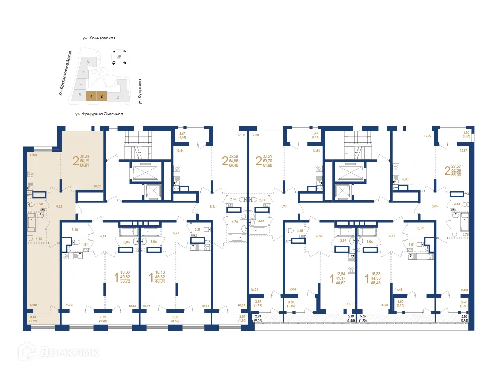 Фото квартиры в ЖК Жилой дом по ул. Фридриха Энгельса