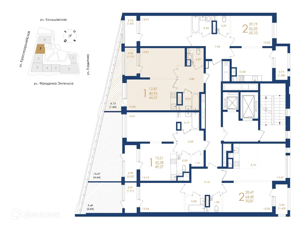 Фото квартиры в ЖК Жилой дом по ул. Фридриха Энгельса