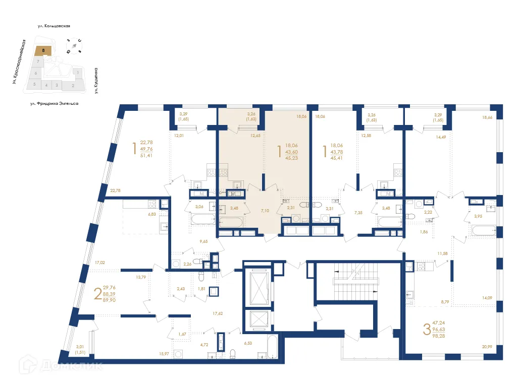 Фото квартиры в ЖК Жилой дом по ул. Фридриха Энгельса