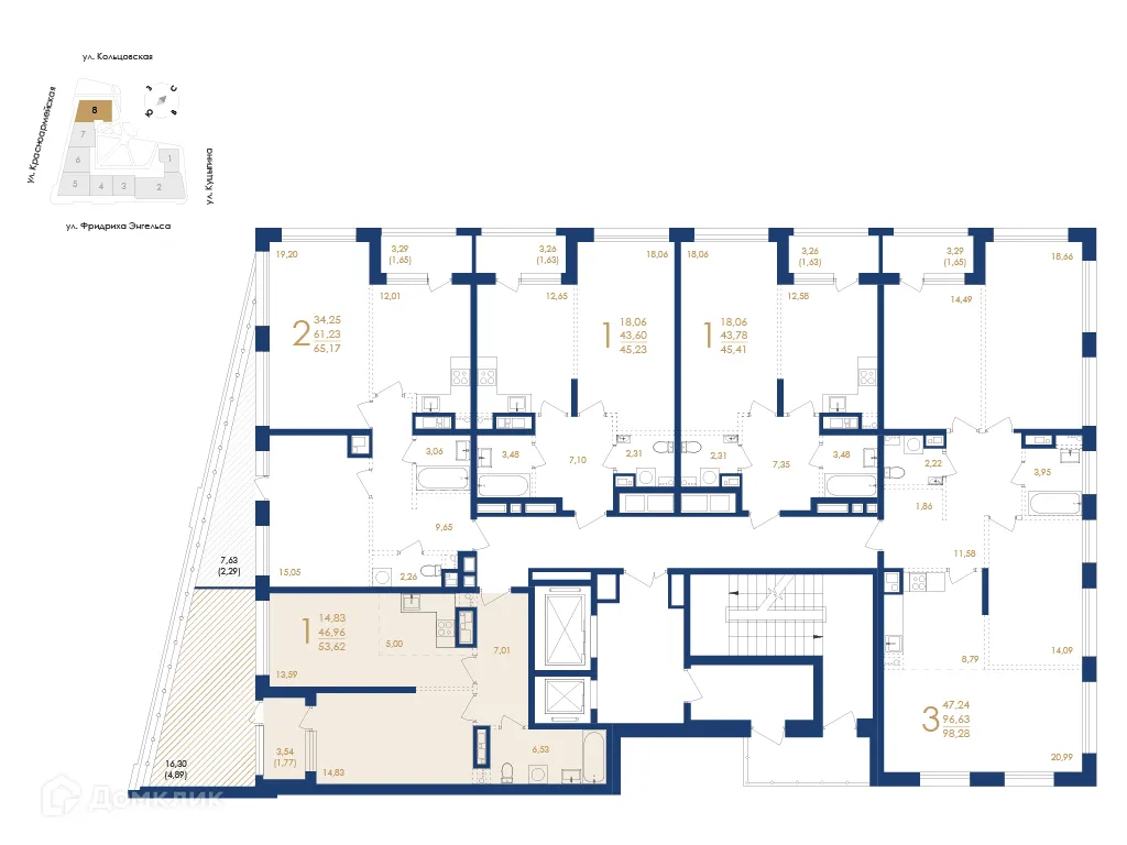 Фото квартиры в ЖК Жилой дом по ул. Фридриха Энгельса