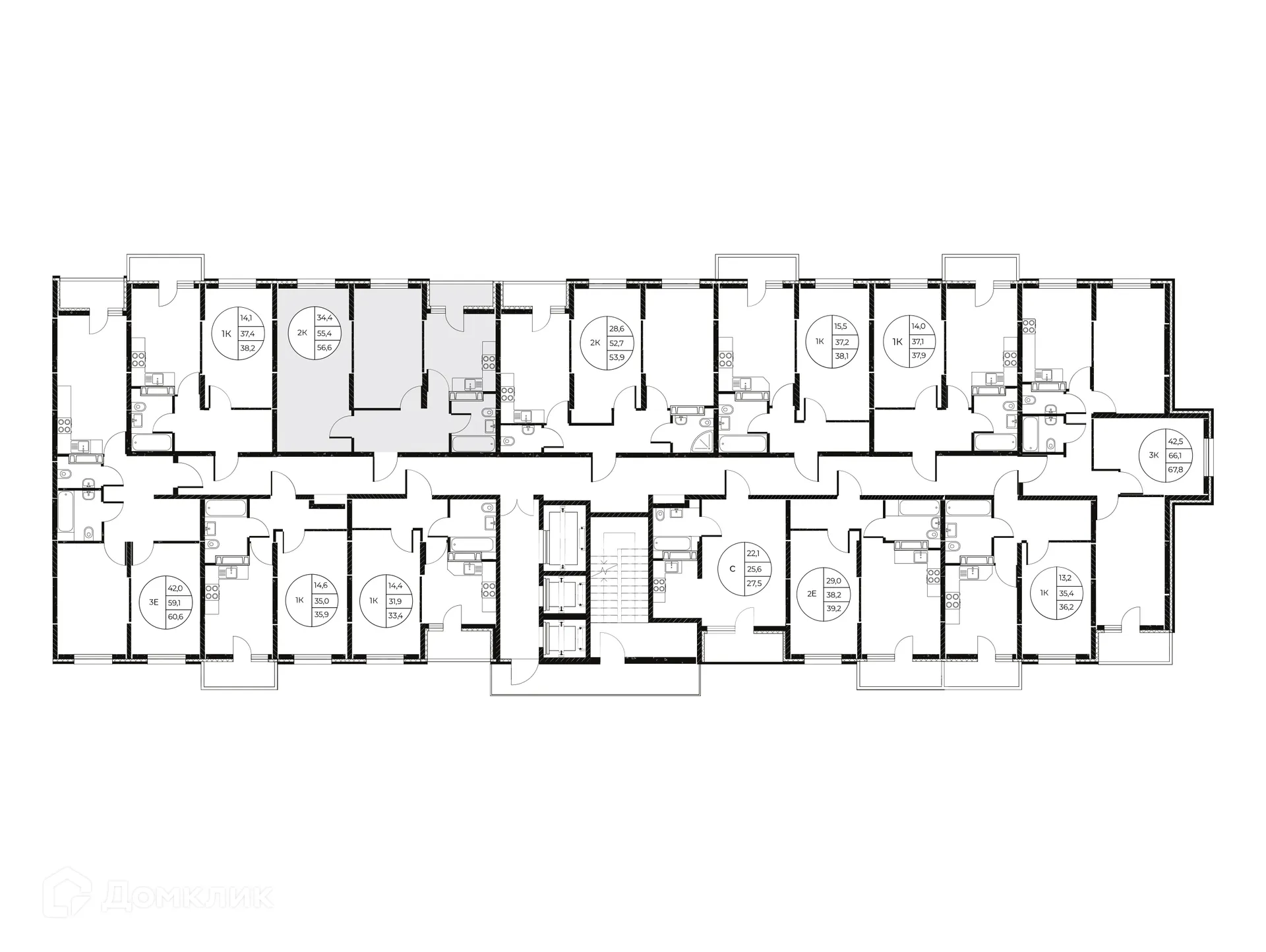 Фото квартиры в ЖК Панорама на Театральном