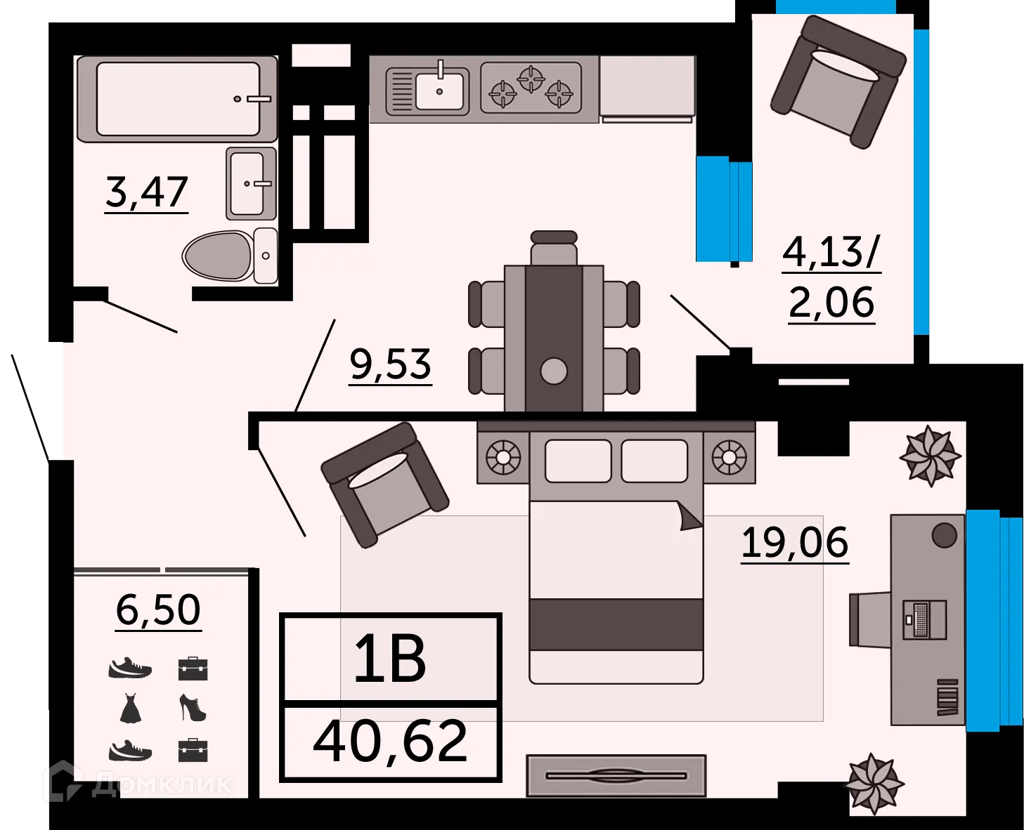 Фото квартиры в ЖК "FOUR PREMIERS" (Фо Премьерс)