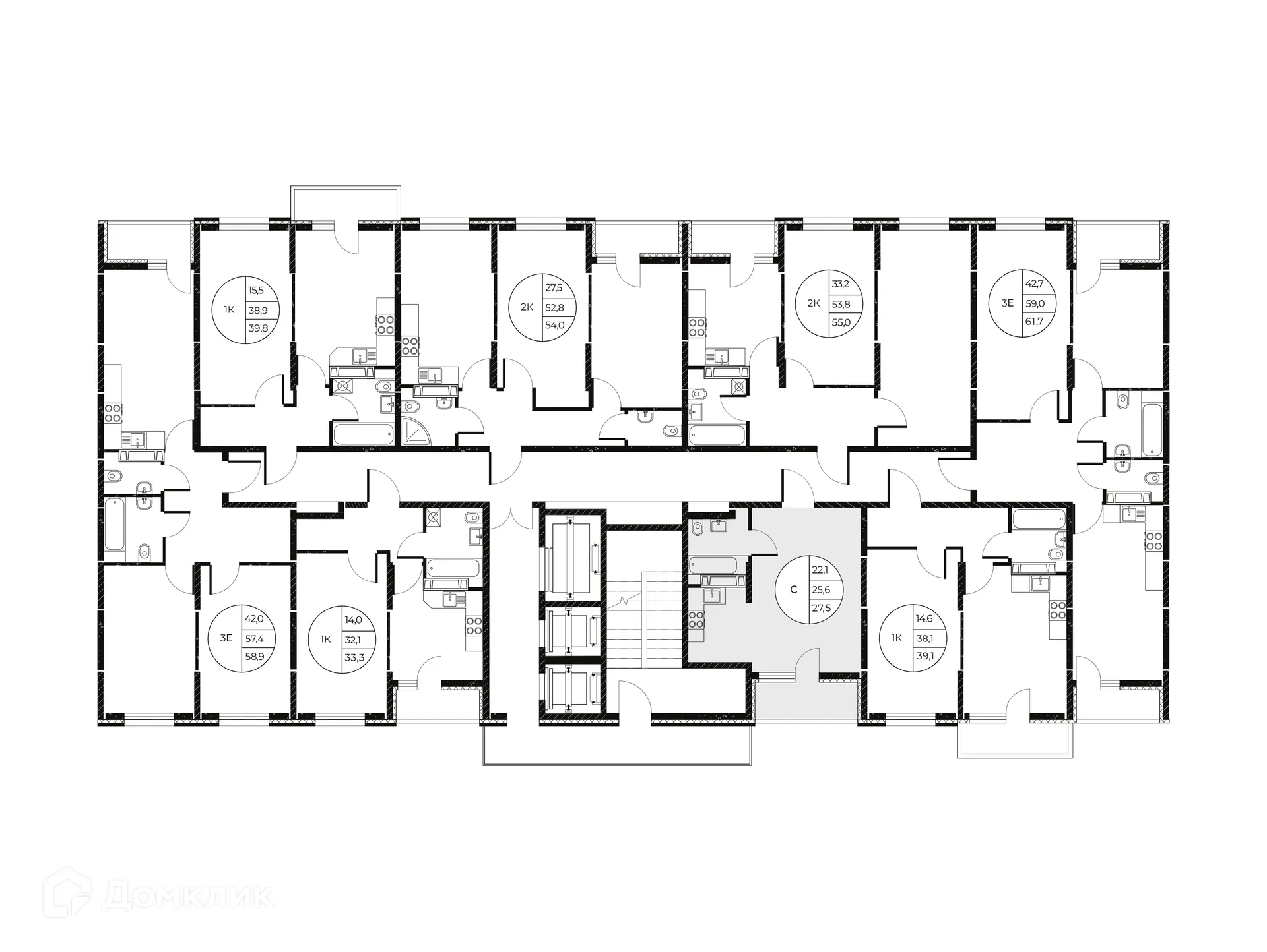 Фото квартиры в ЖК Панорама на Театральном