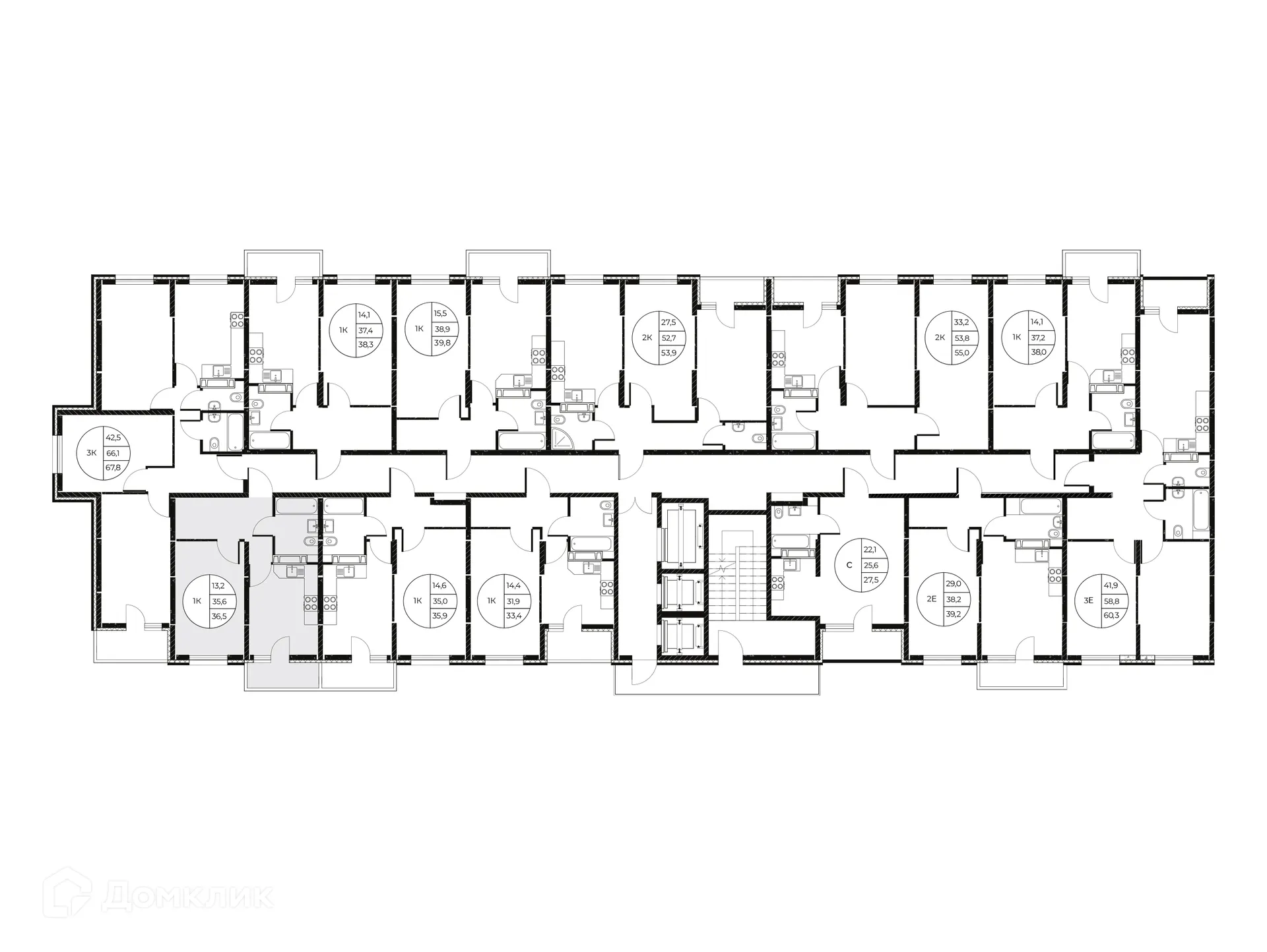 Фото квартиры в ЖК Панорама на Театральном
