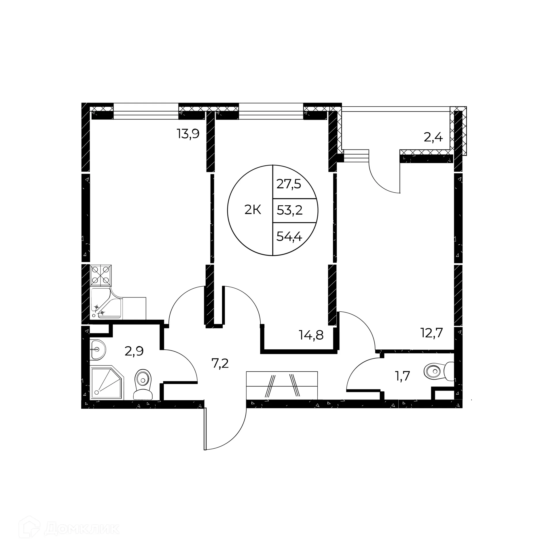 Фото квартиры в ЖК Панорама на Театральном