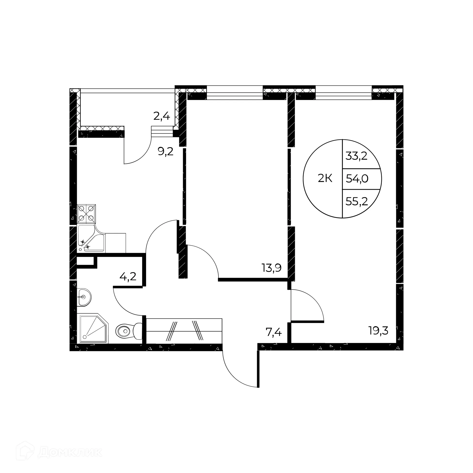 Фото квартиры в ЖК Панорама на Театральном