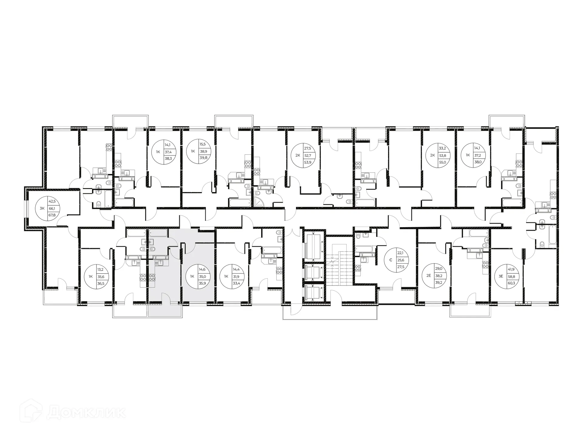 Фото квартиры в ЖК Панорама на Театральном