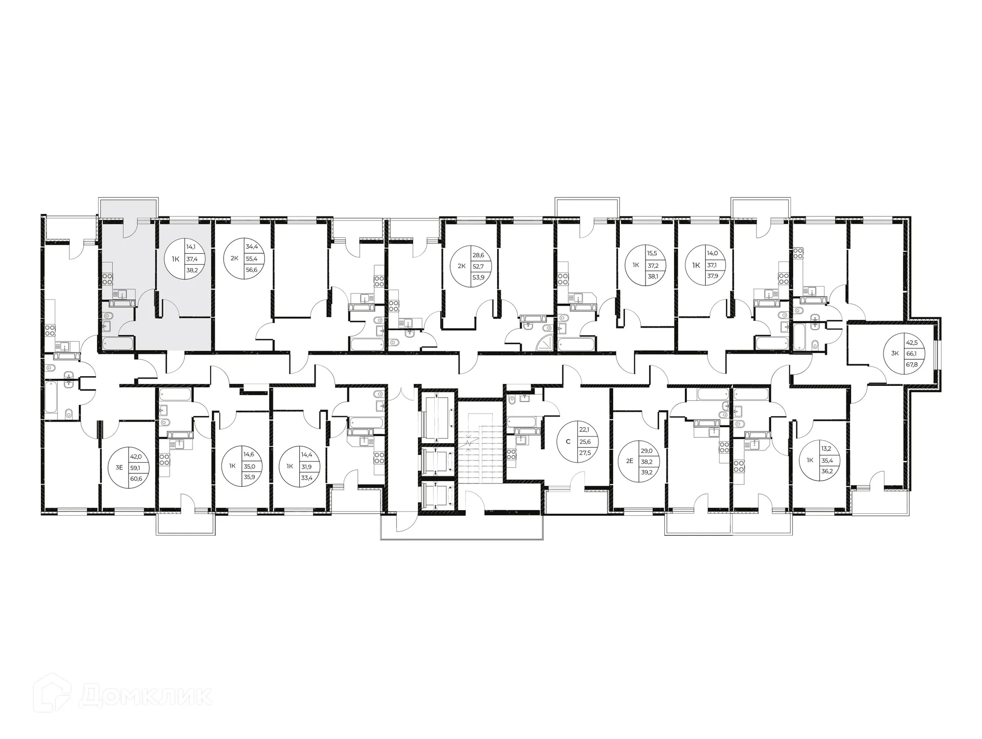 Фото квартиры в ЖК Панорама на Театральном