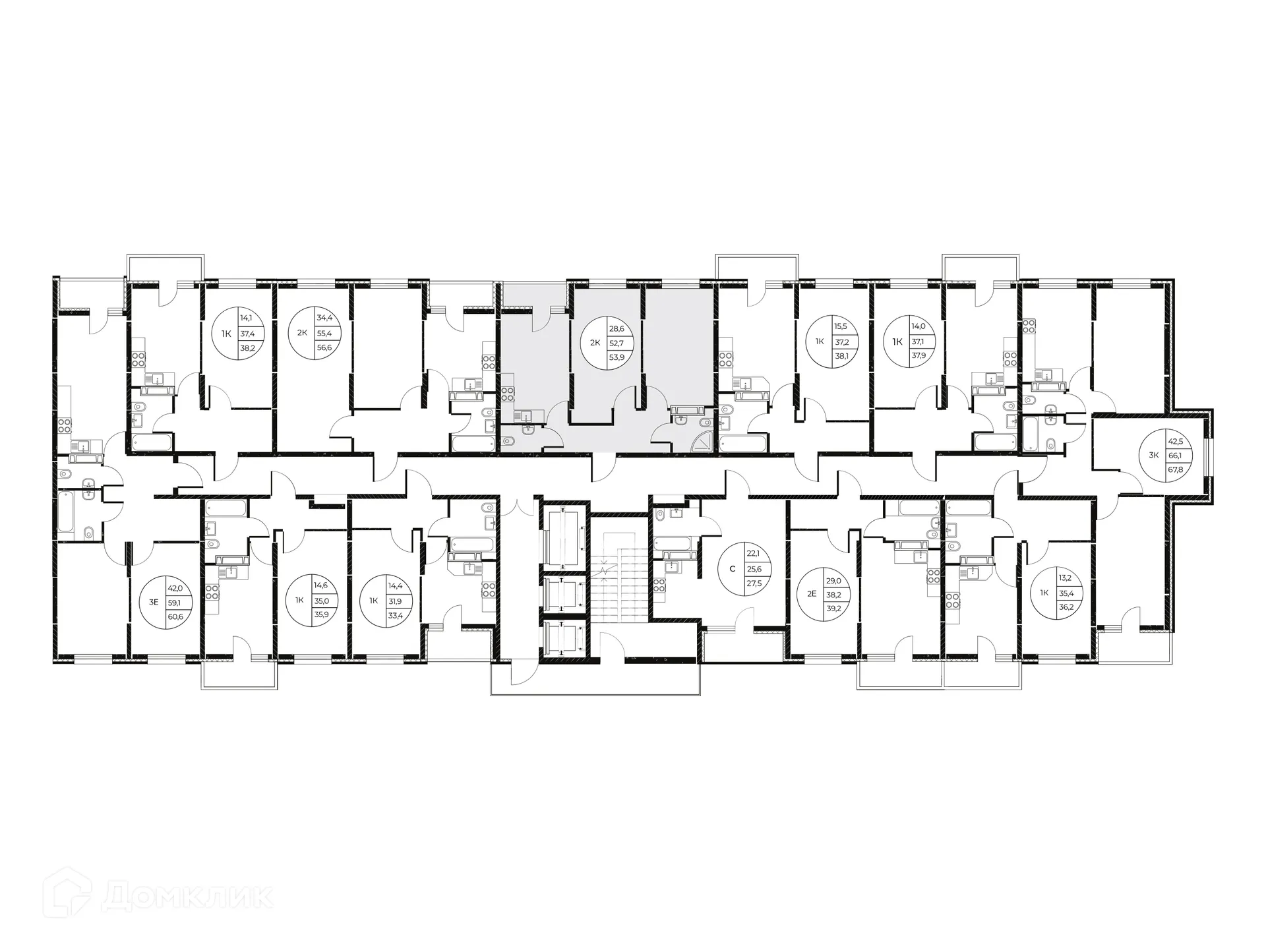 Фото квартиры в ЖК Панорама на Театральном