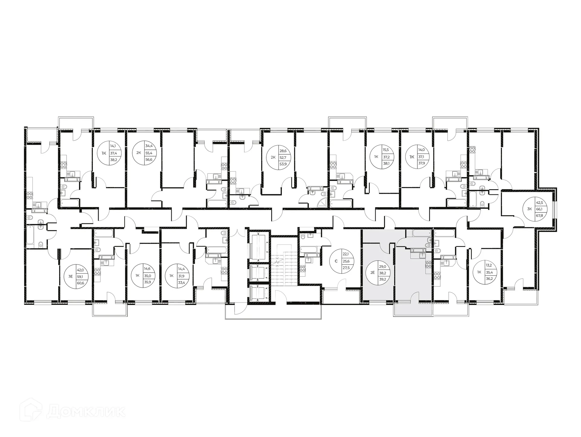Фото квартиры в ЖК Панорама на Театральном