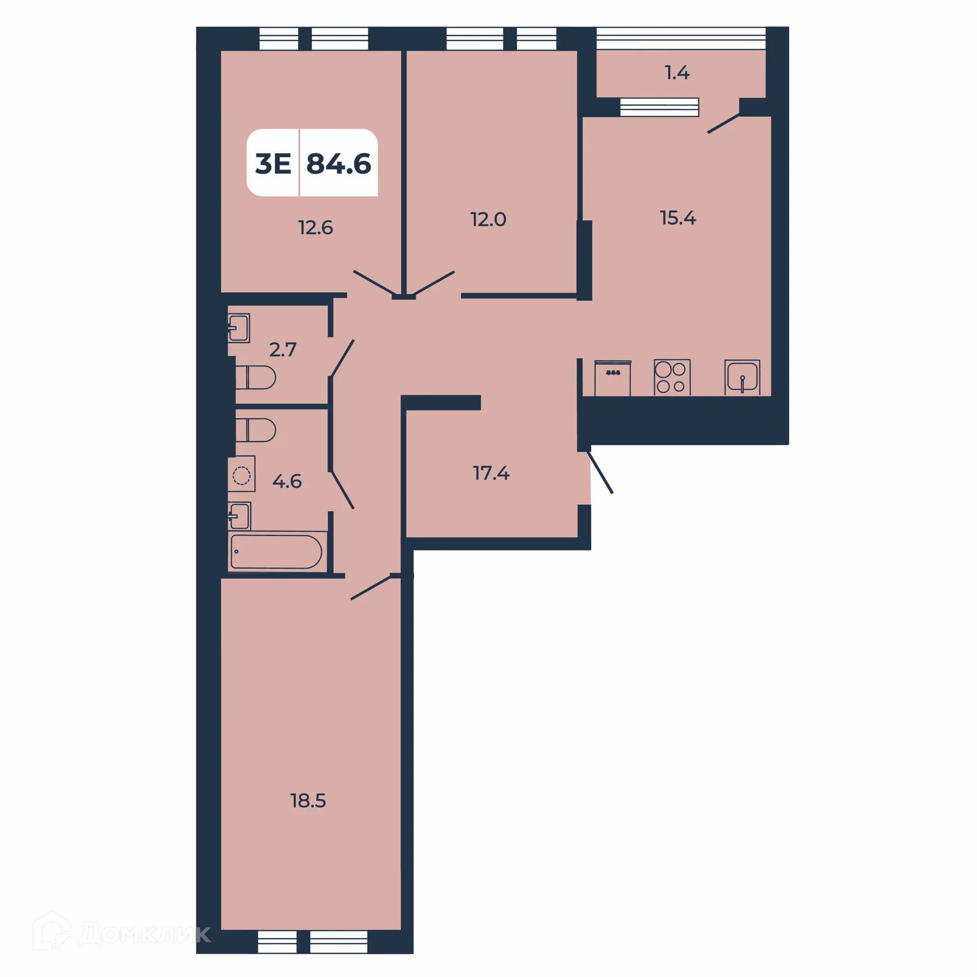 Фото квартиры в ЖК НОРД