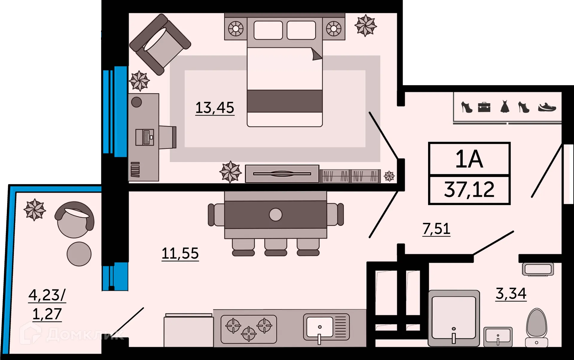 Фото квартиры в ЖК "Донской Арбат"