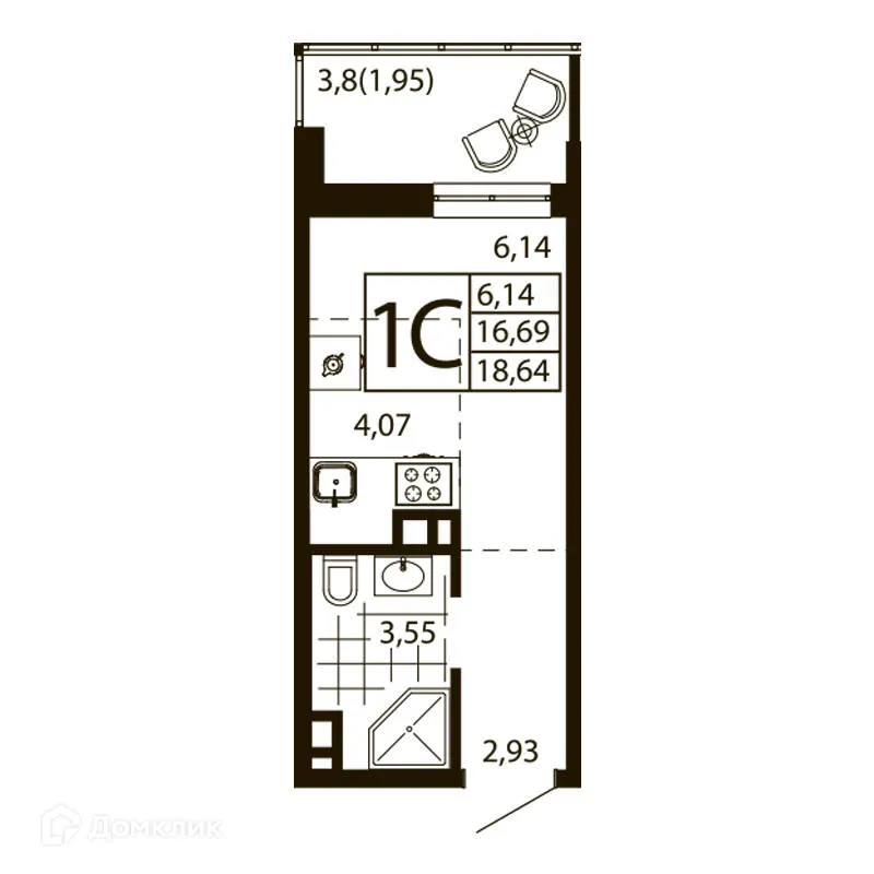 Фото квартиры в ЖК Текучев