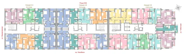 2 комн. квартиры в Ростове-на-Дону новостройки