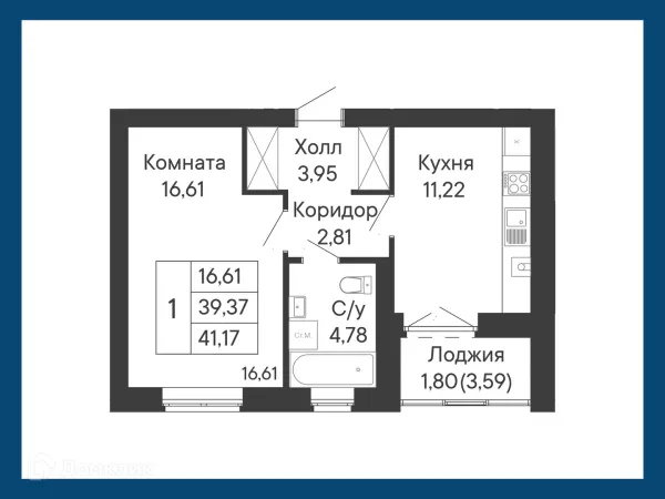 1 комн. квартиры в Ростове-на-Дону новостройки