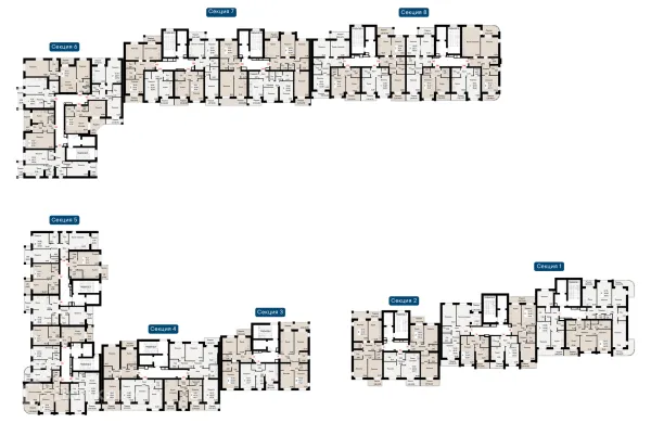 1 комн. квартиры в Ростове-на-Дону новостройки