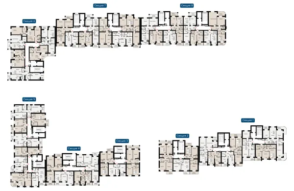 2 комн. квартиры в Ростове-на-Дону новостройки