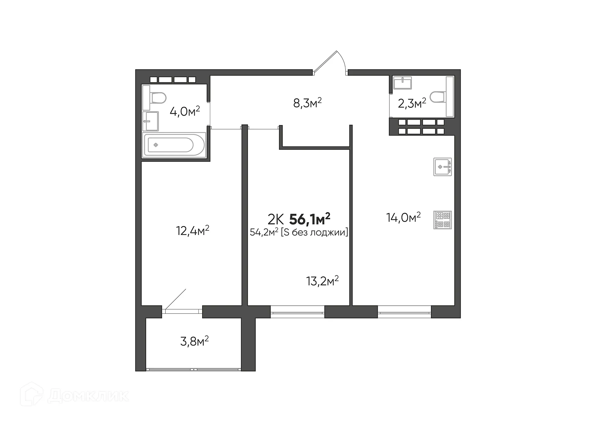 Фото квартиры в ЖК Цех