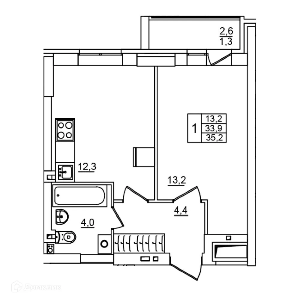 Фото квартиры в ЖК Сталь