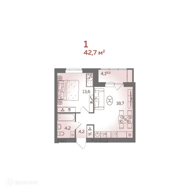 Фото квартиры в ЖК Романовъ комфорт