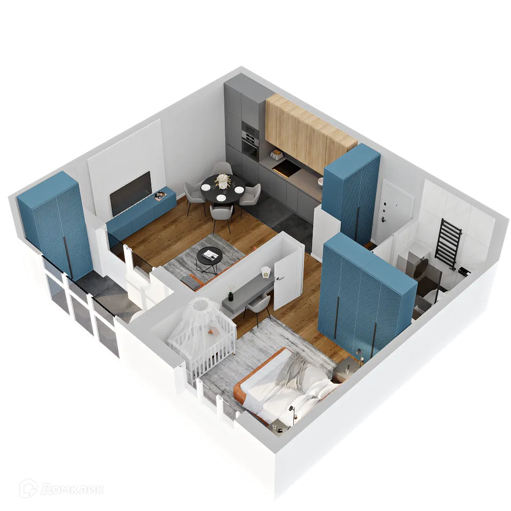 Фото квартиры в ЖК Романовъ комфорт