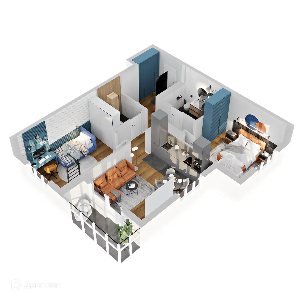 Фото квартиры в ЖК Романовъ комфорт