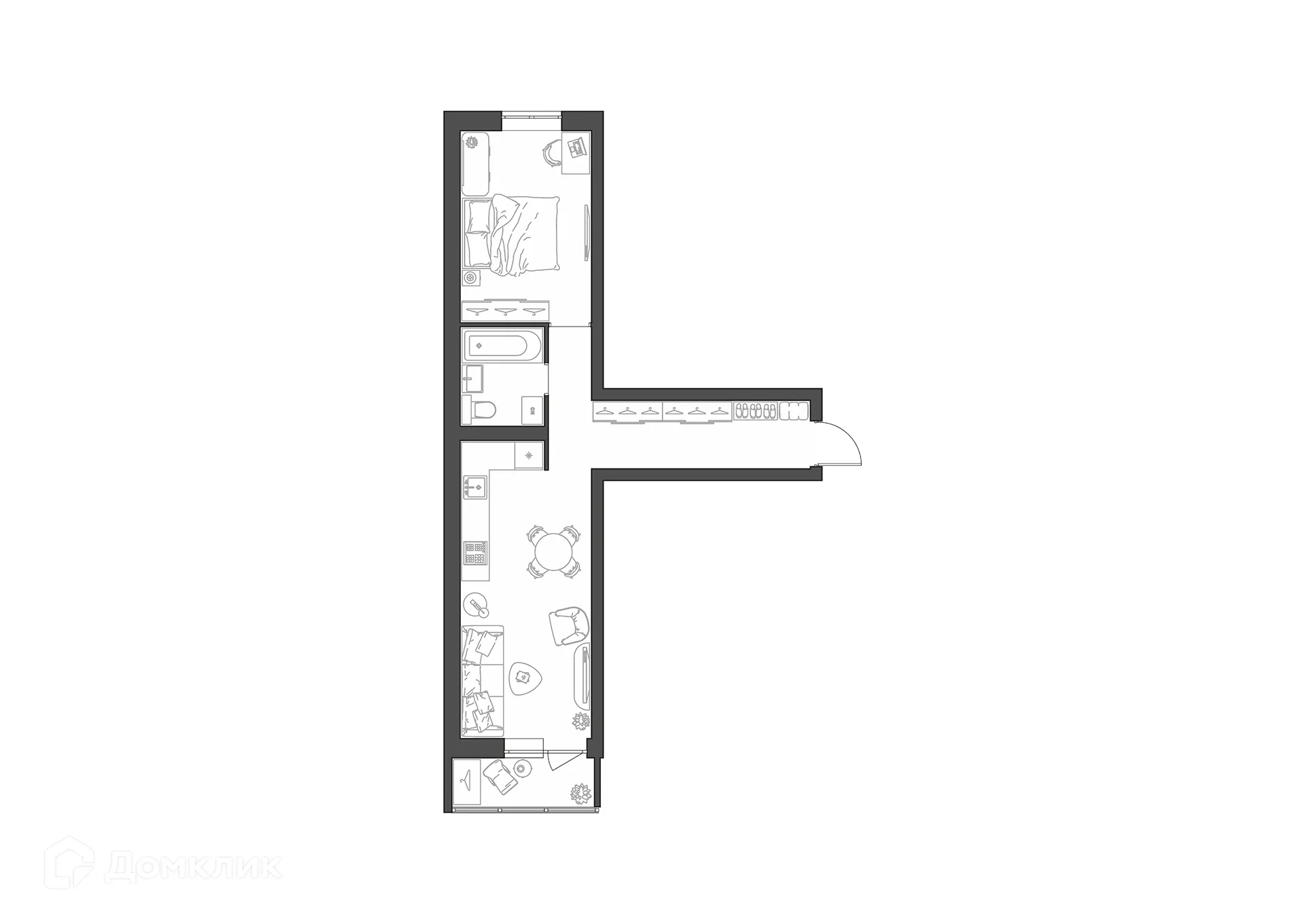 Фото квартиры в ЖК Квартал