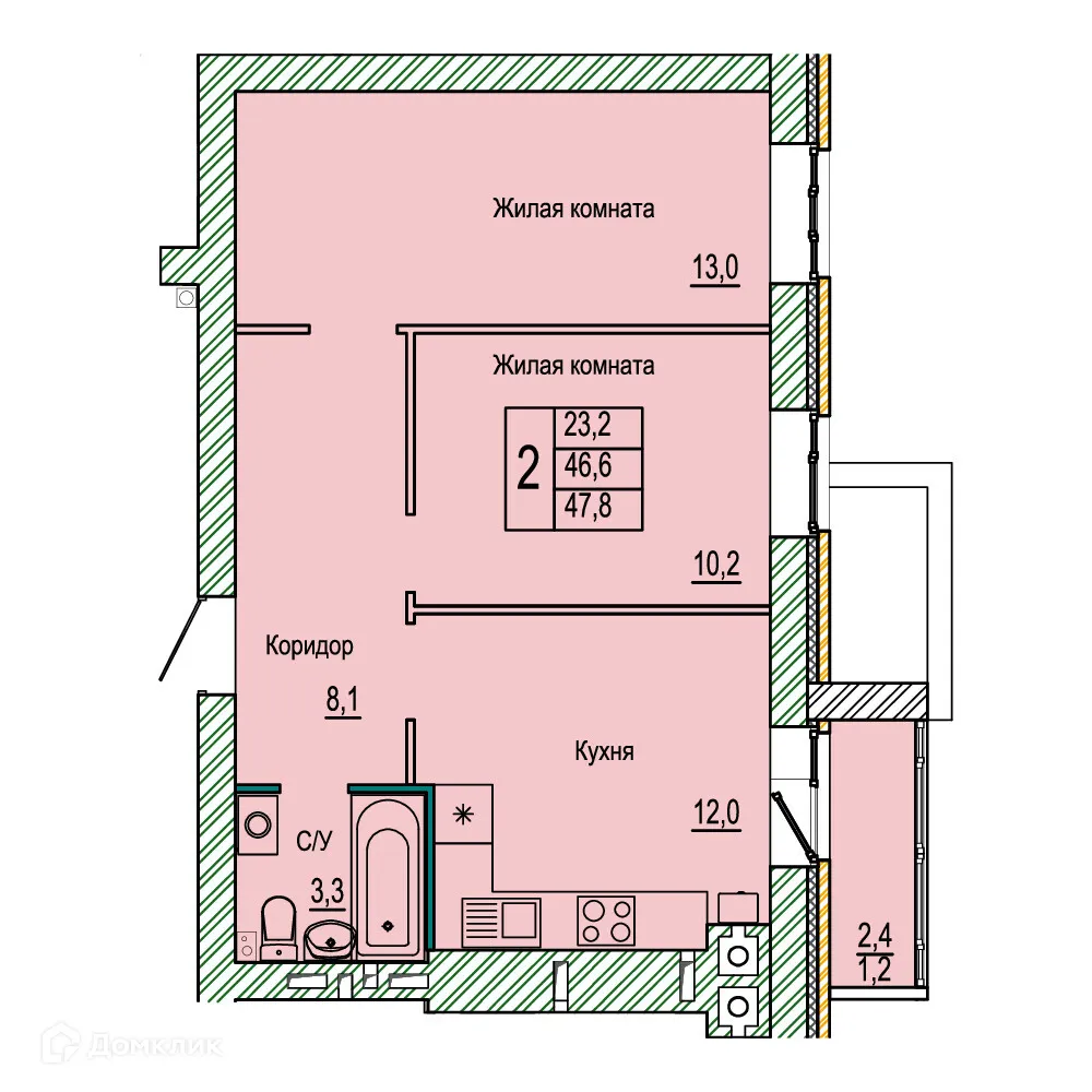 Фото квартиры в ЖК Колизей