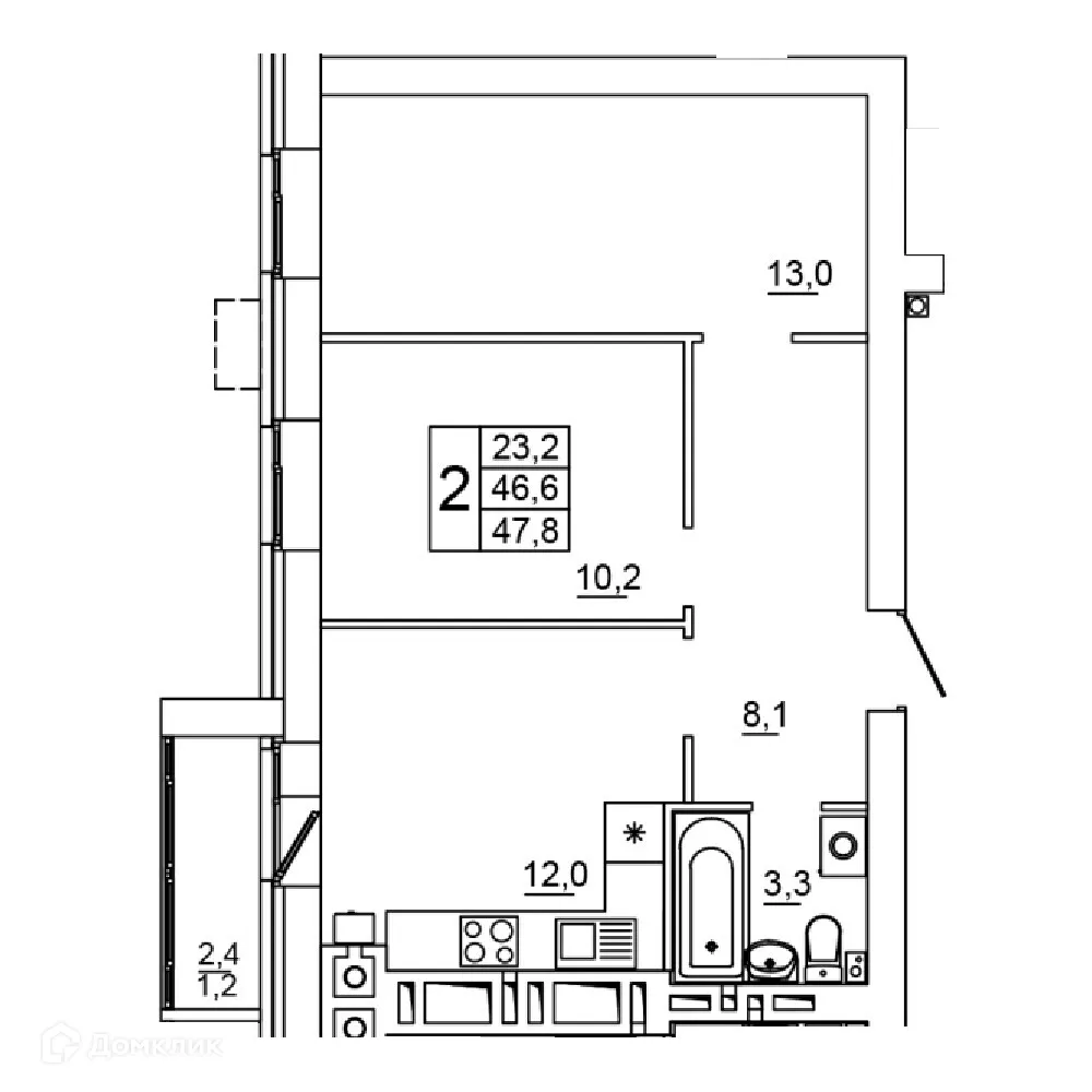 Фото квартиры в ЖК Колизей