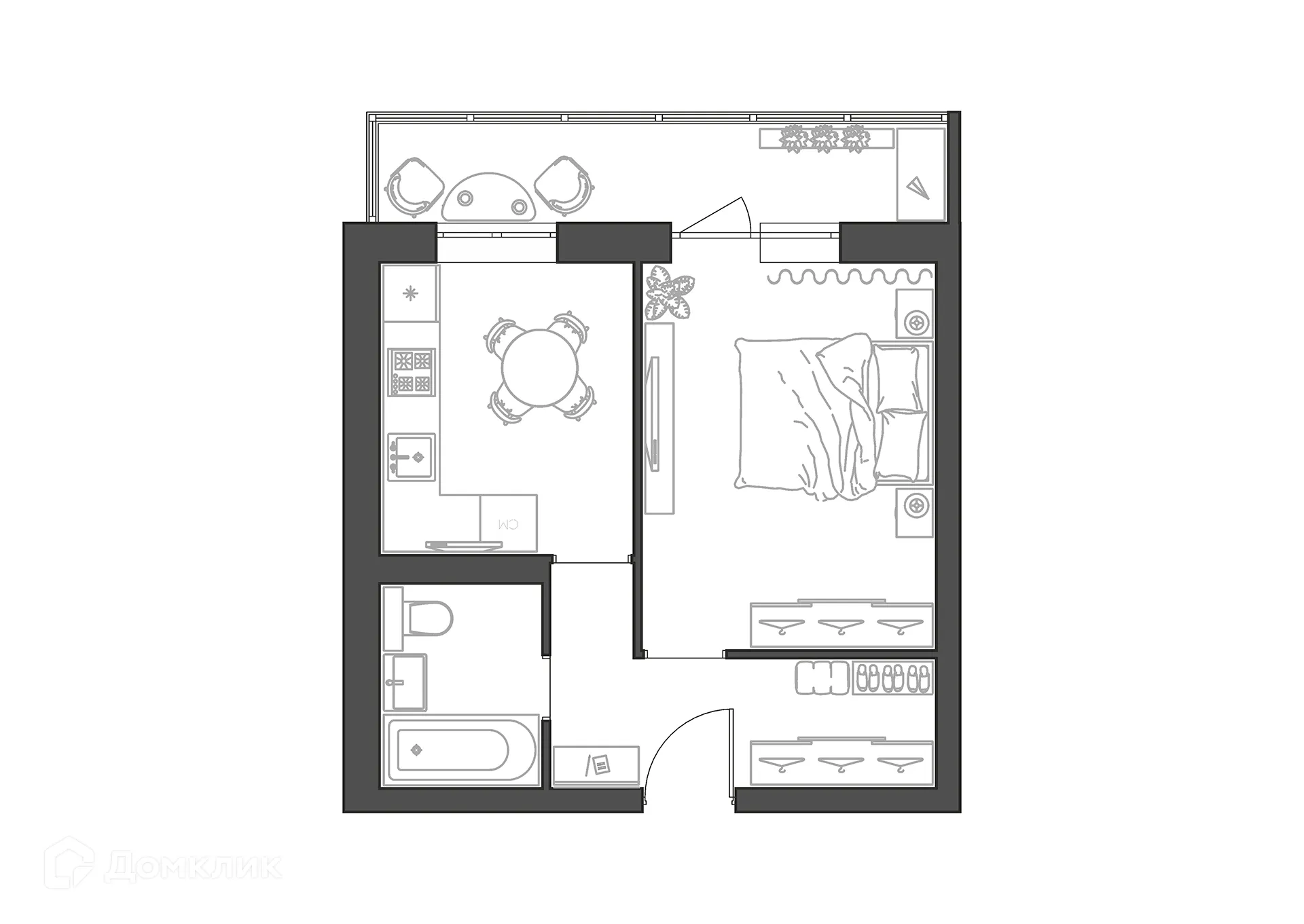 Фото квартиры в ЖК Квартал