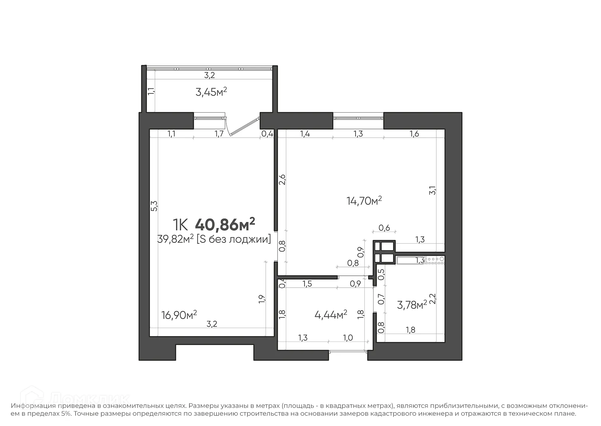 Фото квартиры в ЖК Парк Европейский
