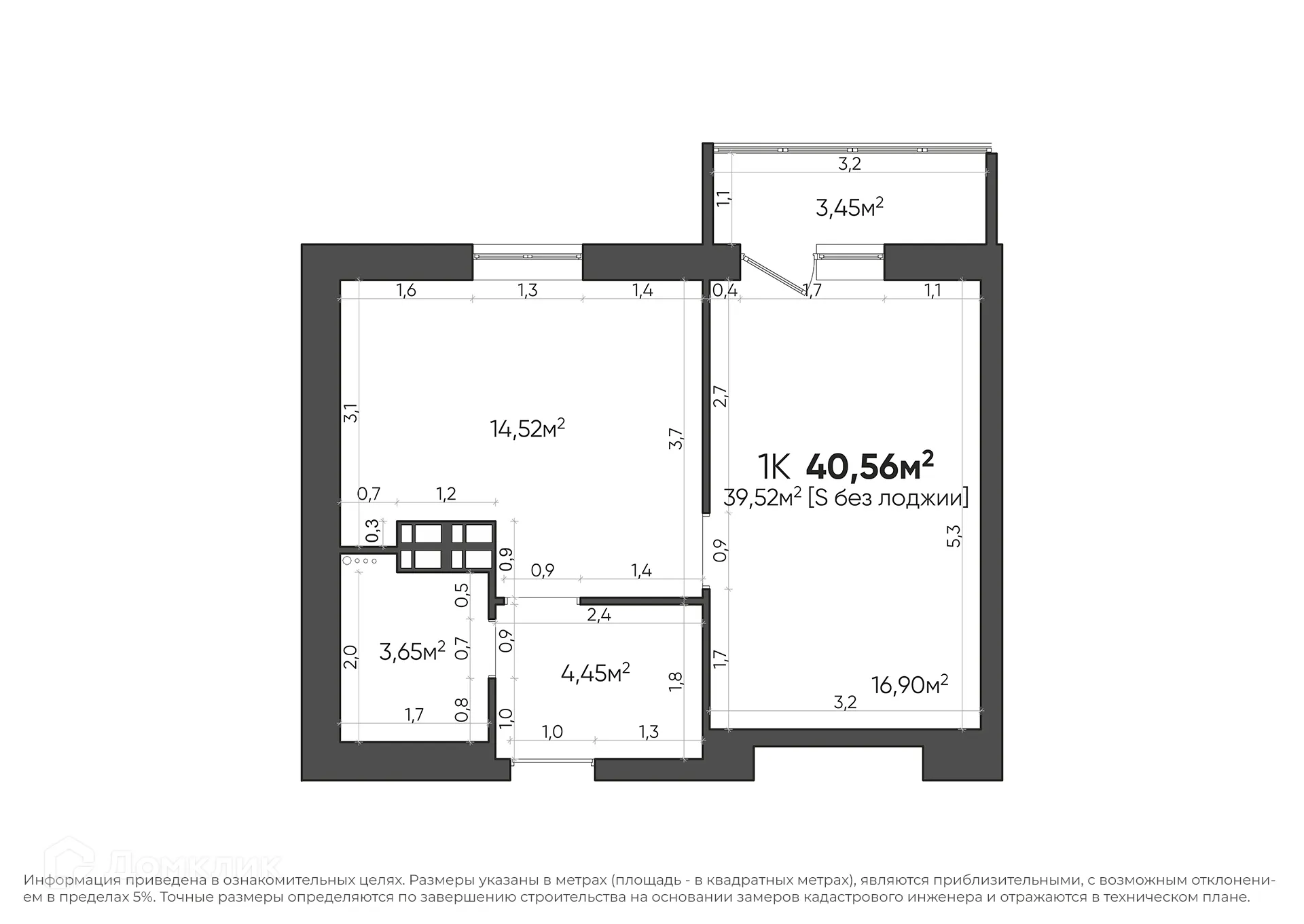 Фото квартиры в ЖК Парк Европейский