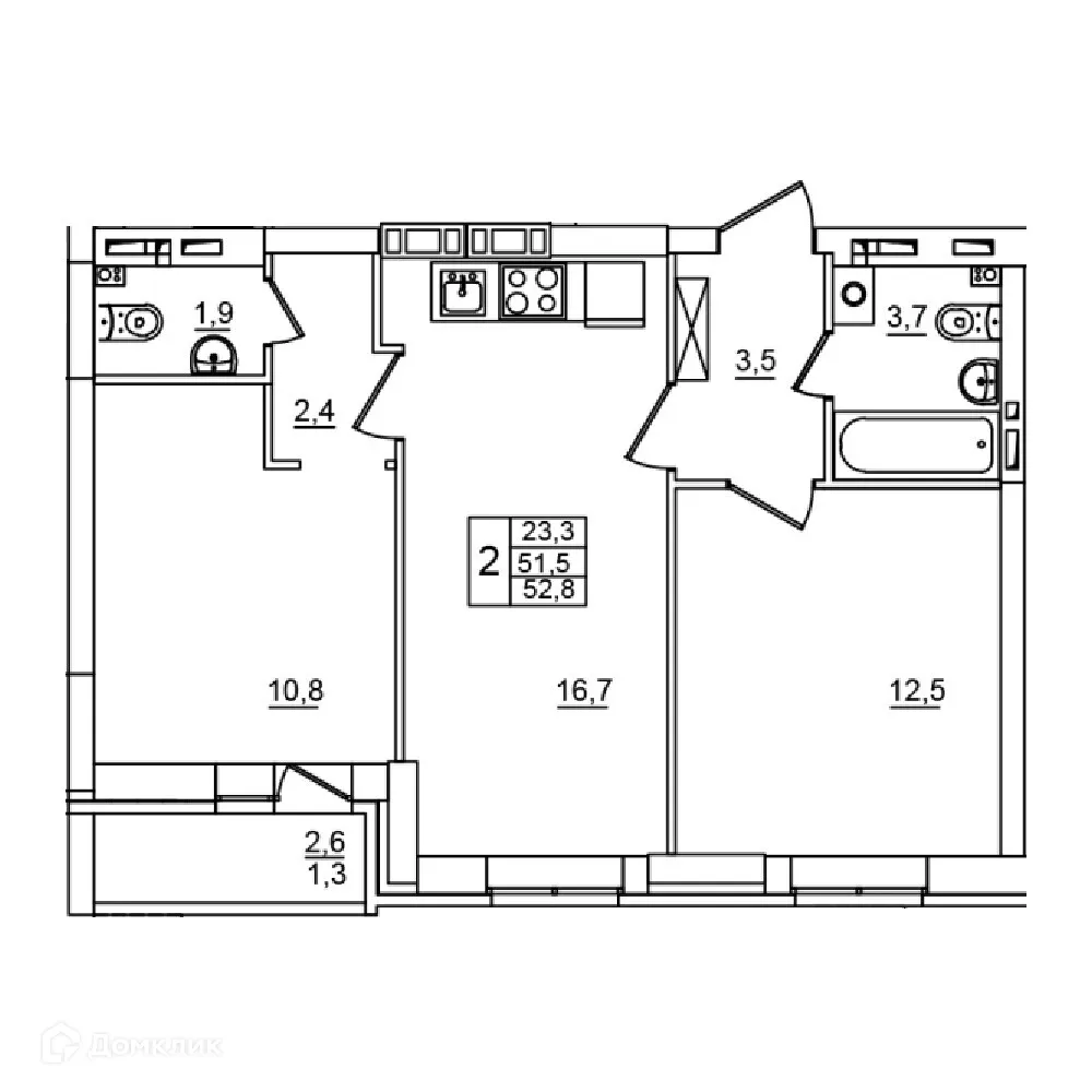 Фото квартиры в ЖК Сталь