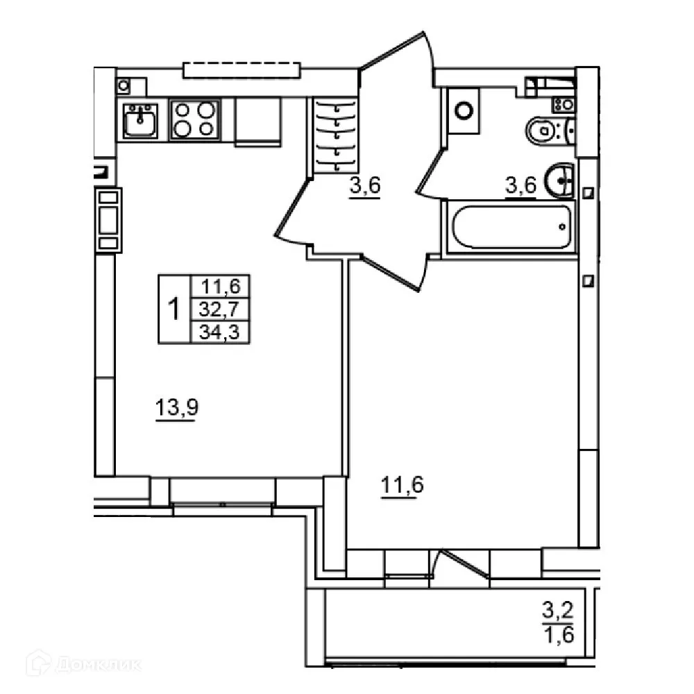 Фото квартиры в ЖК Сталь