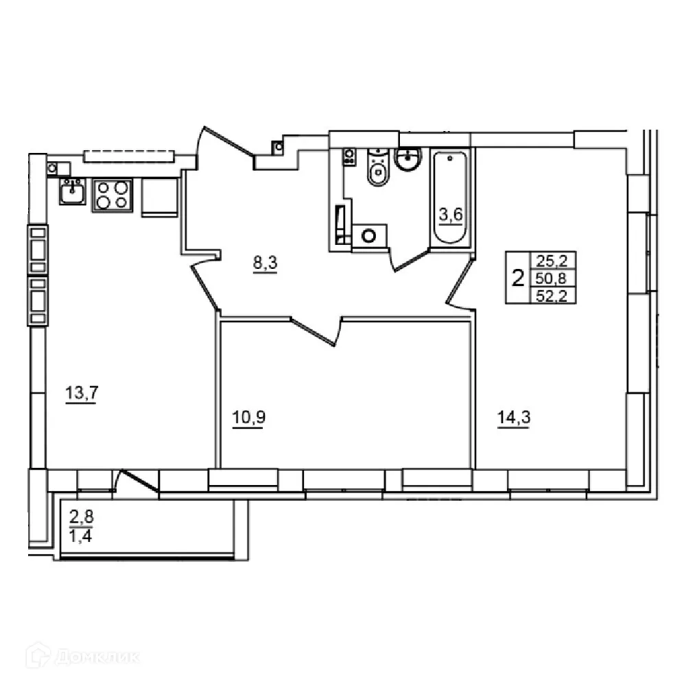 Фото квартиры в ЖК Сталь