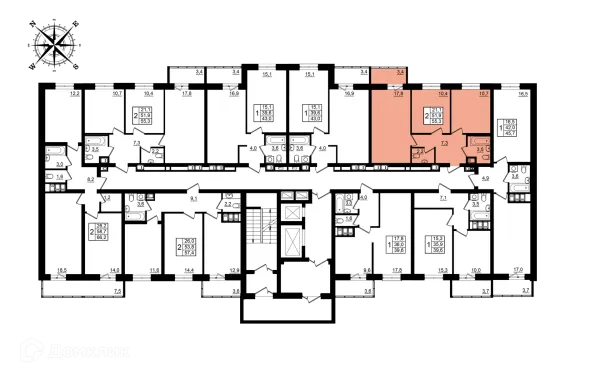 2 комн. квартиры в Волгограде новостройки