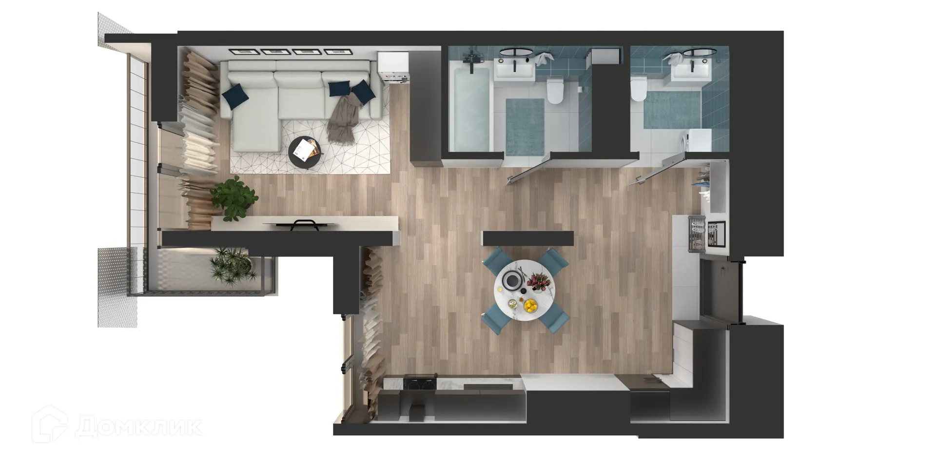 Фото квартиры в ЖК Мой Ритм