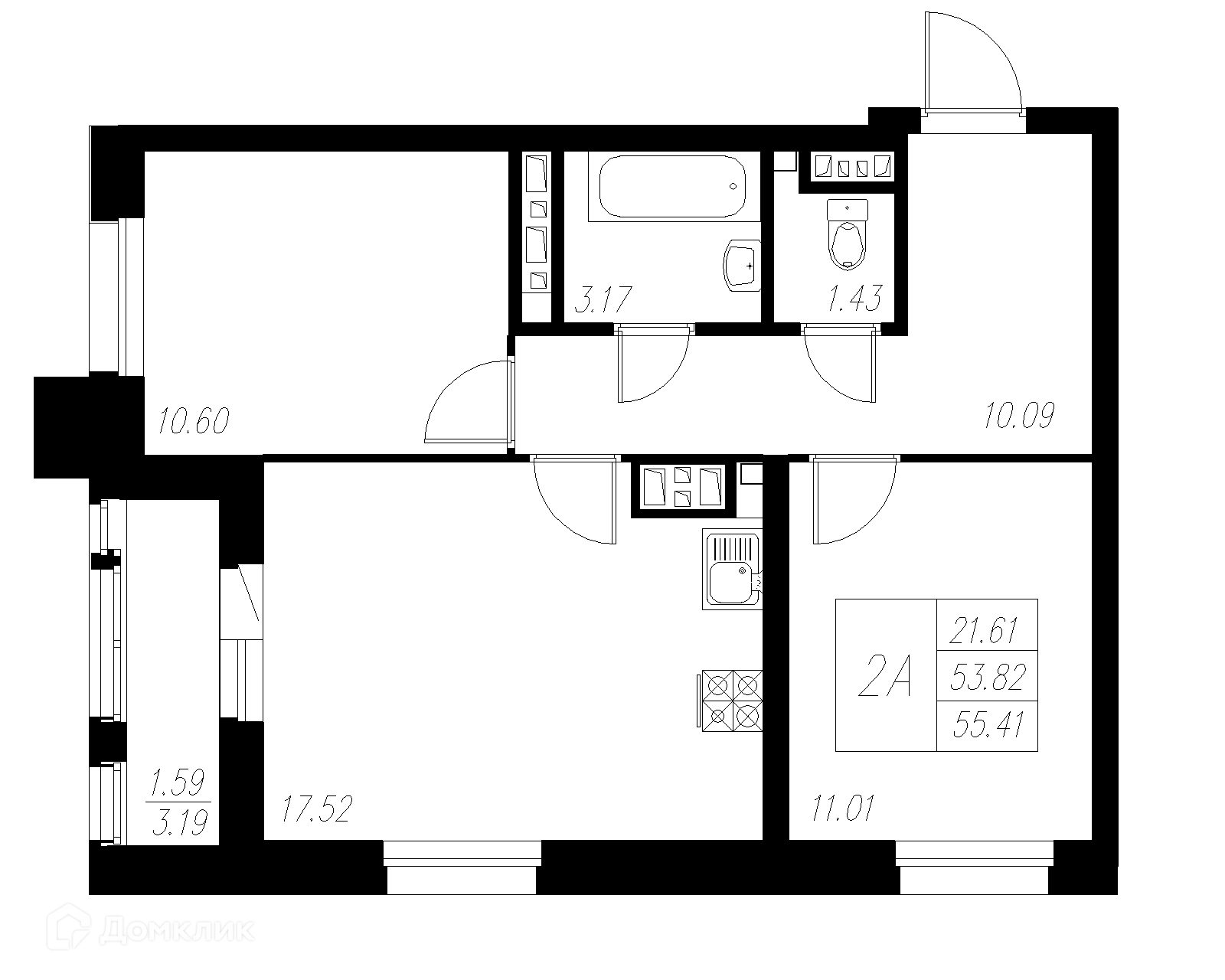 Фото квартиры в ЖК Статный