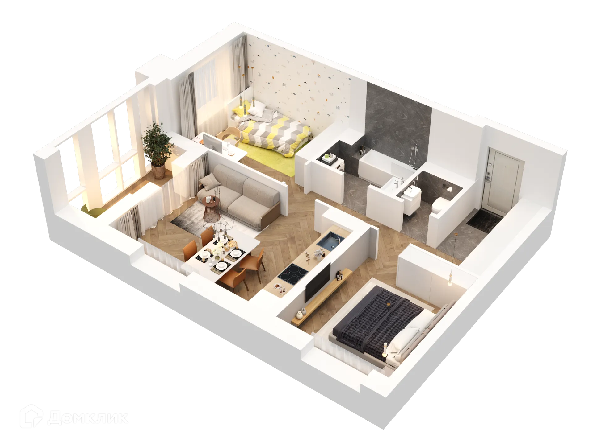 Фото квартиры в ЖК Статный