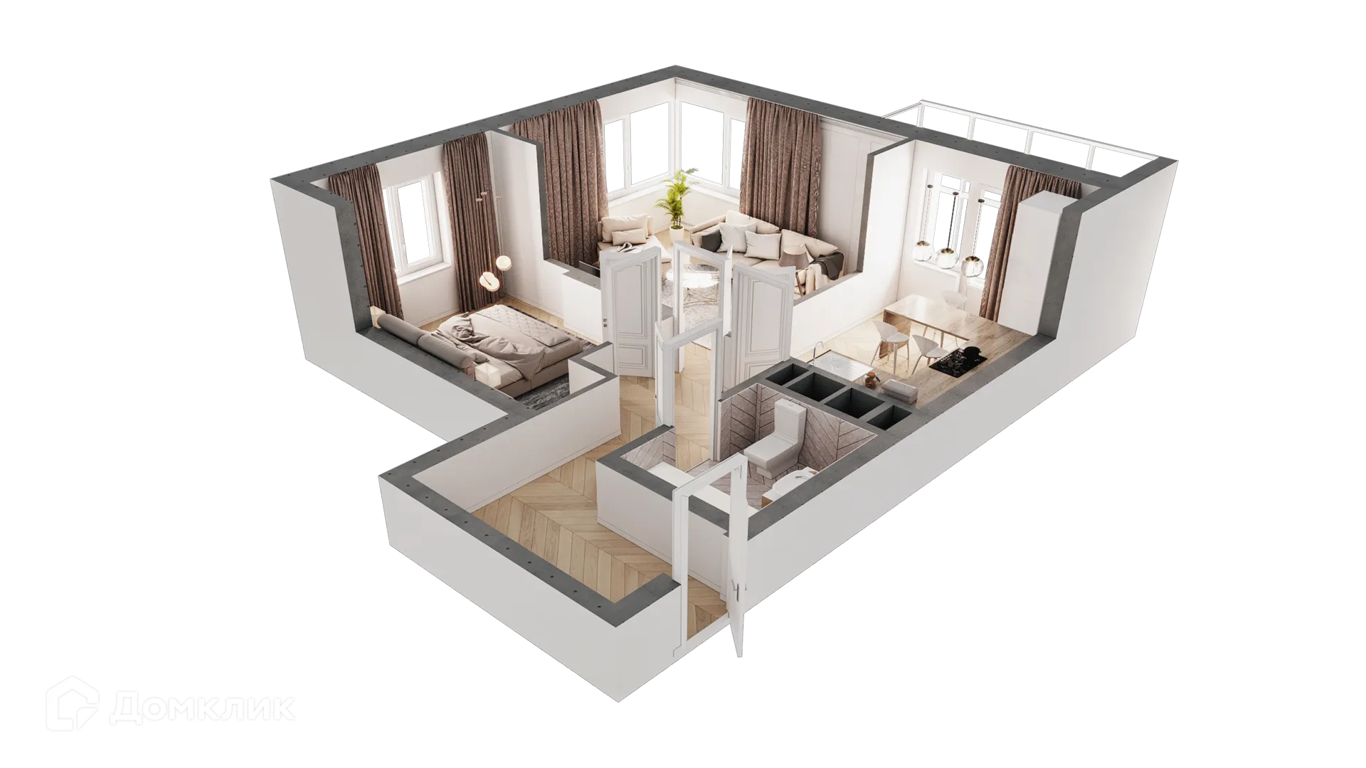 Фото квартиры в ЖК"Мечта"