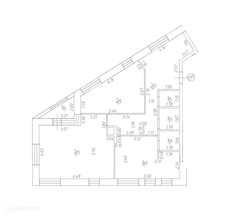 Фото квартиры в ЖК Крыловка парк