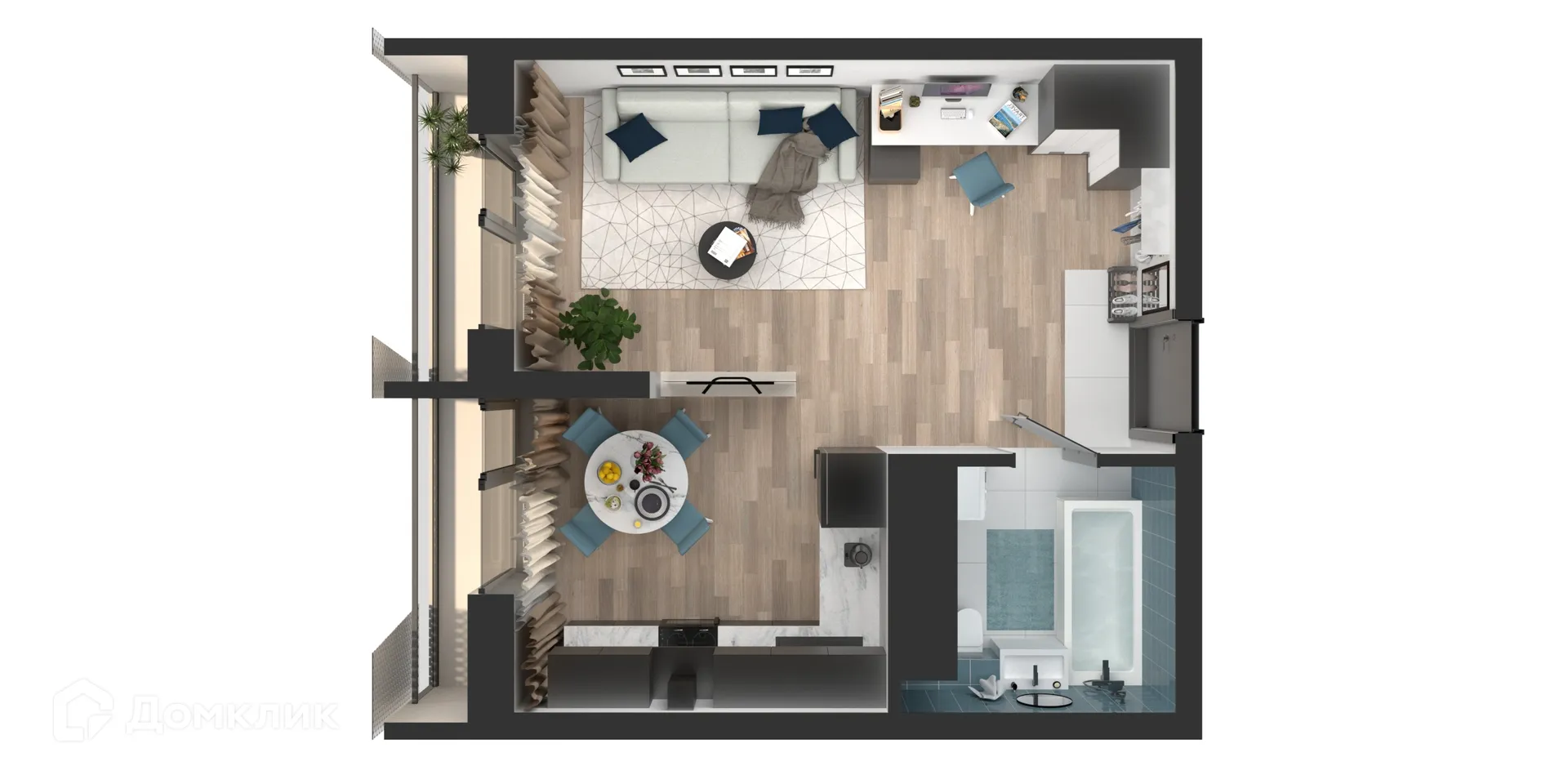 Фото квартиры в ЖК Мой Ритм