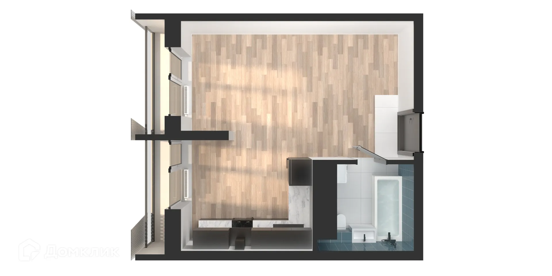 Фото квартиры в ЖК Мой Ритм